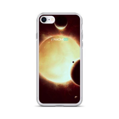 Sun with Moons iPhone Case